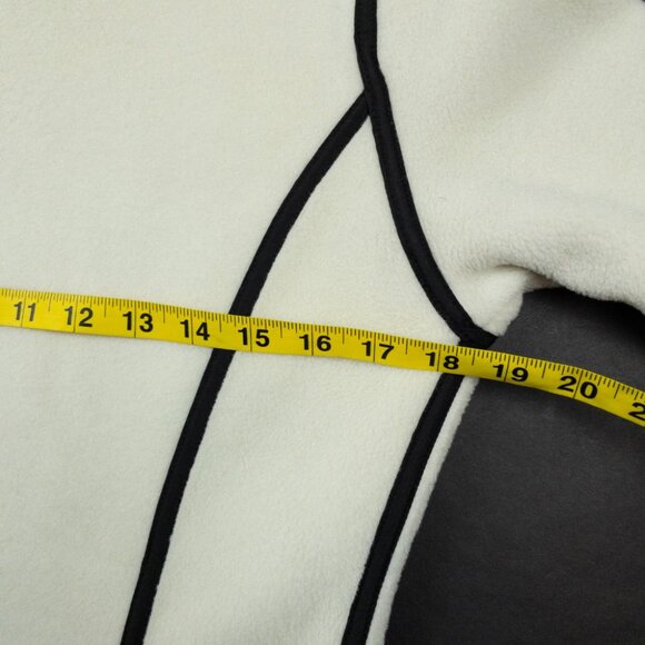 Marker for Gorsuch Polartec Fleece Jacket Women's Medium White Full Zip Ski USA - Picture 14 of 16